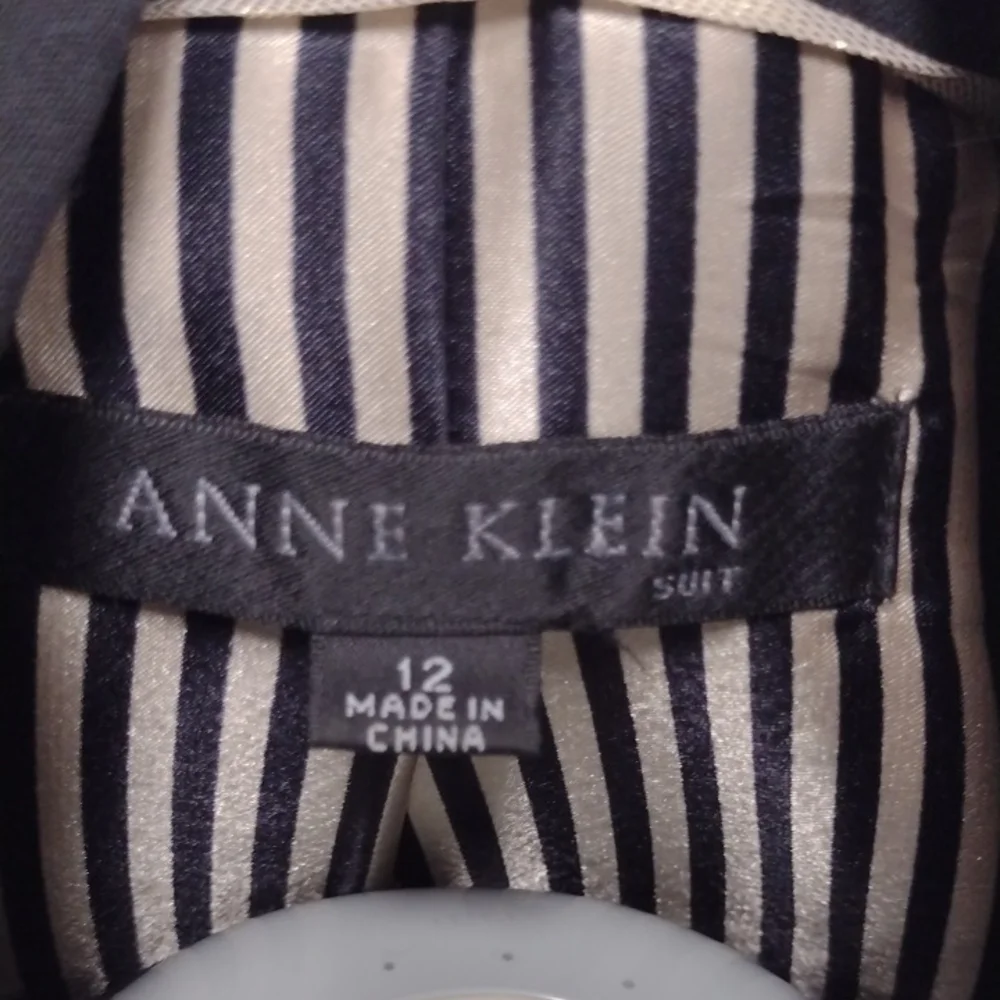 Anne Klein Black Women's Suit Jacket - Picture 2 of 16